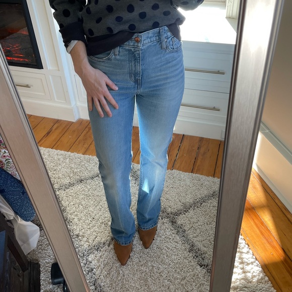 J.Crew Point Sur palisades flare jean in Indigo Ocean wash. - Picture 5 of 14